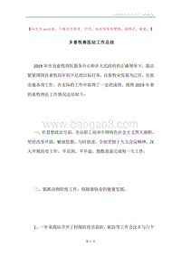 乡畜牧兽医站工作总结.docx