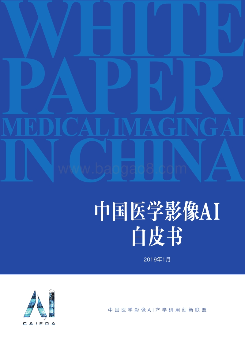 中国医学影像AI白皮书.pdf_第1页