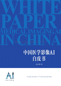 中国医学影像AI白皮书.pdf