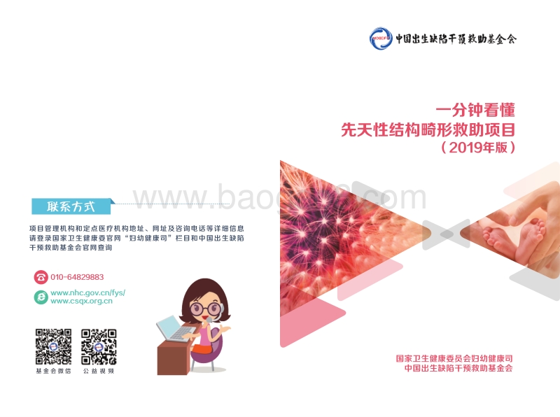 2019年版一分钟看懂先天性结构畸形救助项目.pdf_第1页