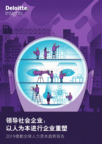2019德勤全球人力资本趋势报告.pdf