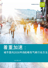 着重加速：城市面向2030年的战略性气候行动方法.pdf