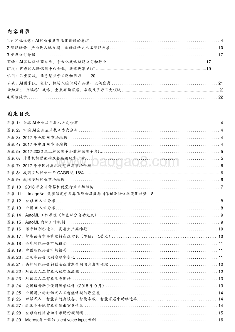 2019年人工智能AI视觉与语音专题分析报告.doc_第2页