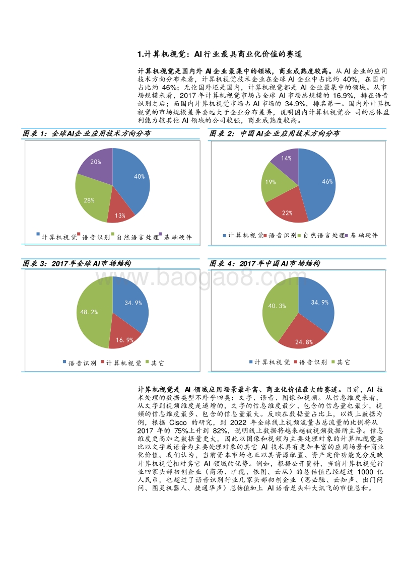 2019年人工智能AI视觉与语音专题分析报告.doc_第5页