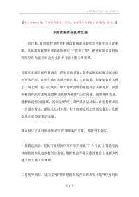 乡落实新农合医疗汇报.docx