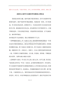 县委办公室学习实践科学发展观心得体会_3.docx
