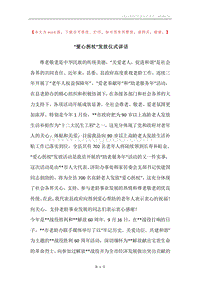“爱心拐杖”发放仪式讲话.docx