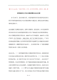 新型建材公司安全隐患整治会议纪要.docx
