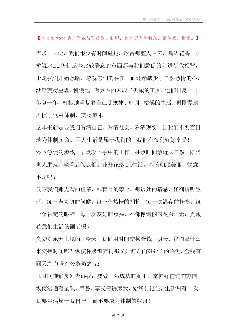 时间推销员读后心得体会.docx_第2页