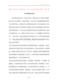 什么是企业文化.docx