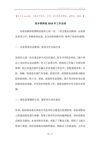 某乡联络组2019年工作总结.docx