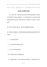 综治重大问题责任制度.docx