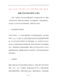 城镇大学生村官结对帮带工作意见.docx
