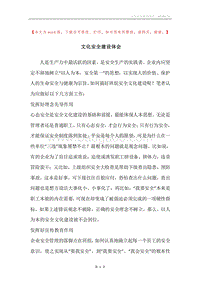 文化安全建设体会.docx