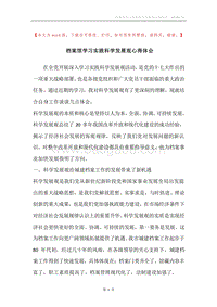 档案馆学习实践科学发展观心得体会.docx