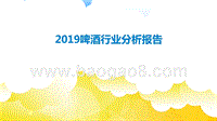 2019啤酒行业分析报告.pptx