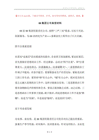 XX集团公司典型材料.docx