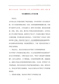 市长督察四化工作发言稿.docx