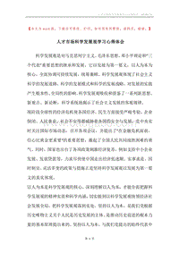人才市场科学发展观学习心得体会.docx