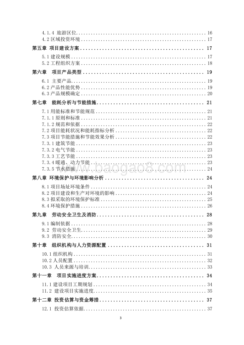 某某民宿建设项目可行性研究报告.docx_第3页