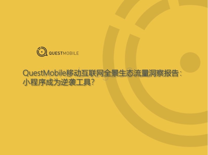 移动互联网全景生态流量洞察报告.pdf_第1页