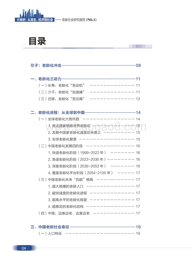 老龄社会研究报告：大转折：从民生、经济到社会.pdf_第4页