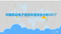 2017中国移动电子竞技年度综合分析.pdf