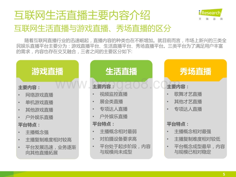 2015年中国互联网生活直播市场研究报告.pdf_第5页
