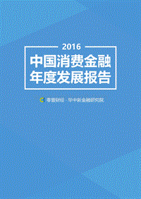 2016中国消费金融年度发展报告.pdf