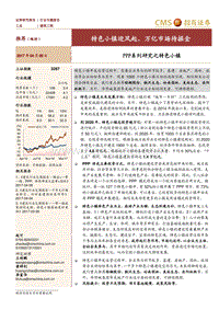 PPP系列研究之特色小镇：特色小镇迎风起，万亿市场待掘金.pdf