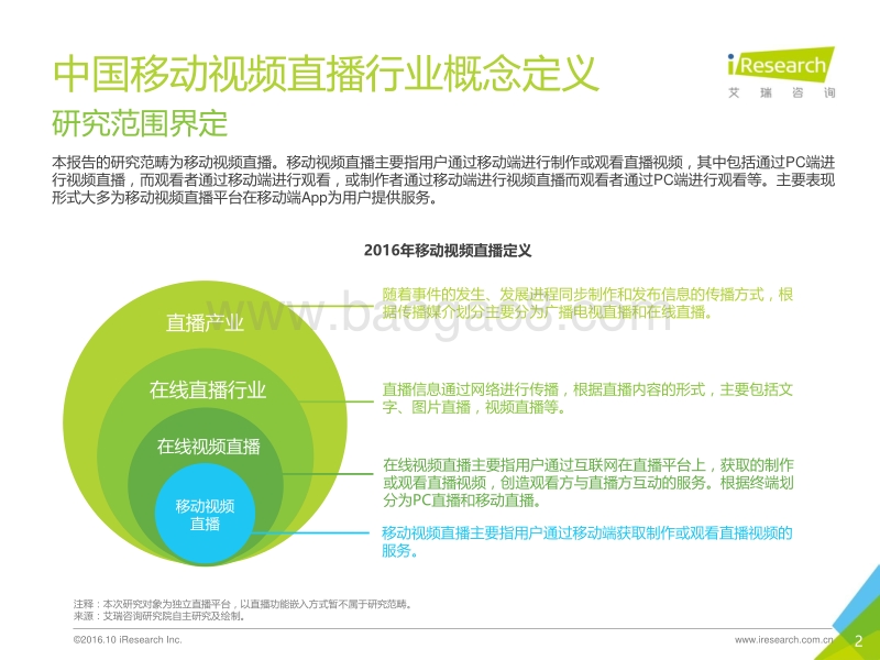 2016年中国移动视频直播市场研究报告.pdf_第2页