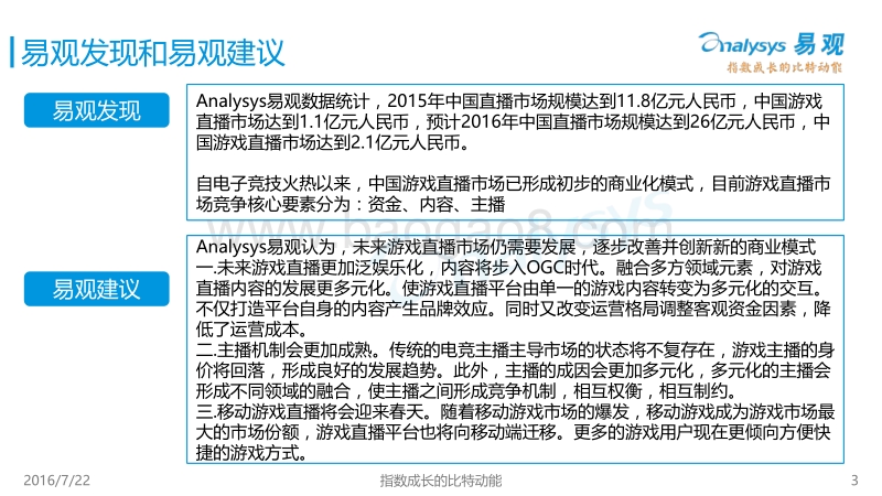 2016中国游戏直播市场专题报告.pdf_第3页