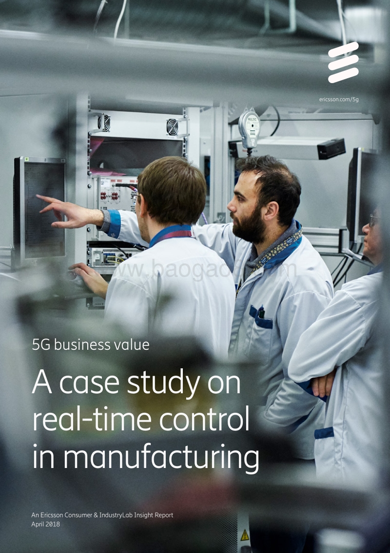 5G商业价值：制造业实时控制的案例研究（英文版）.pdf_第1页