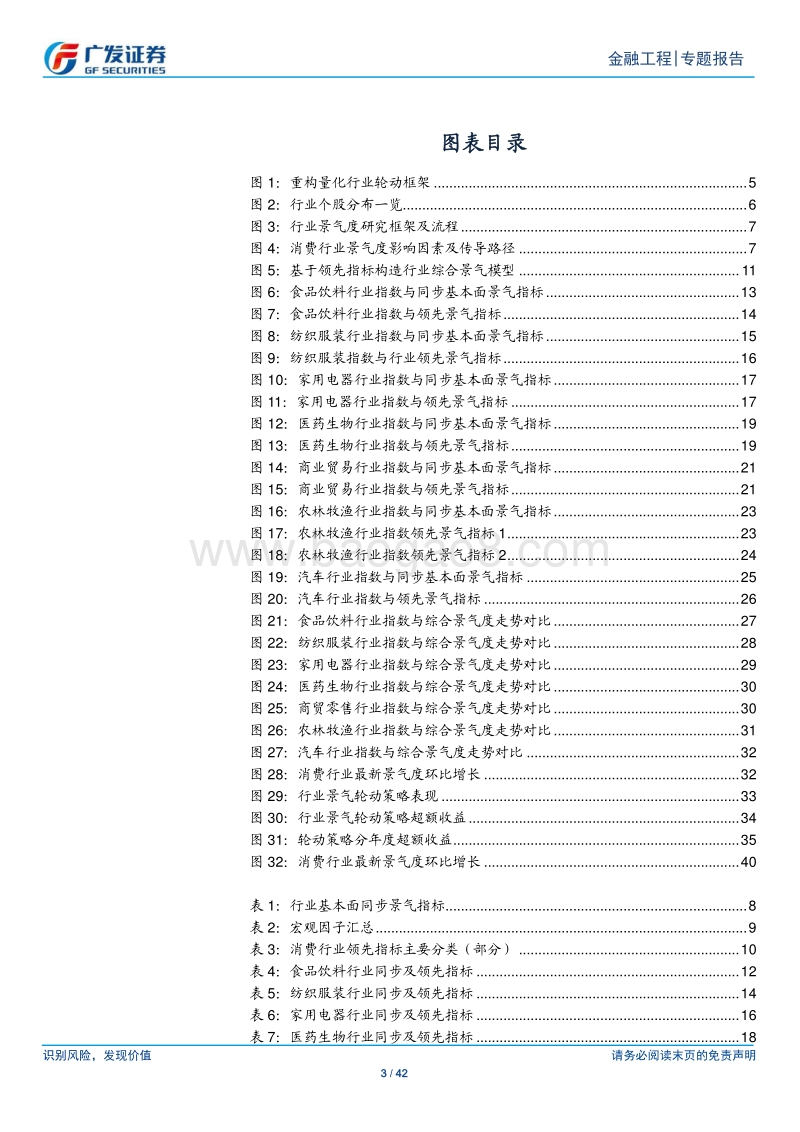 下游消费篇：景气视角下的行业轮动策略.pdf_第3页