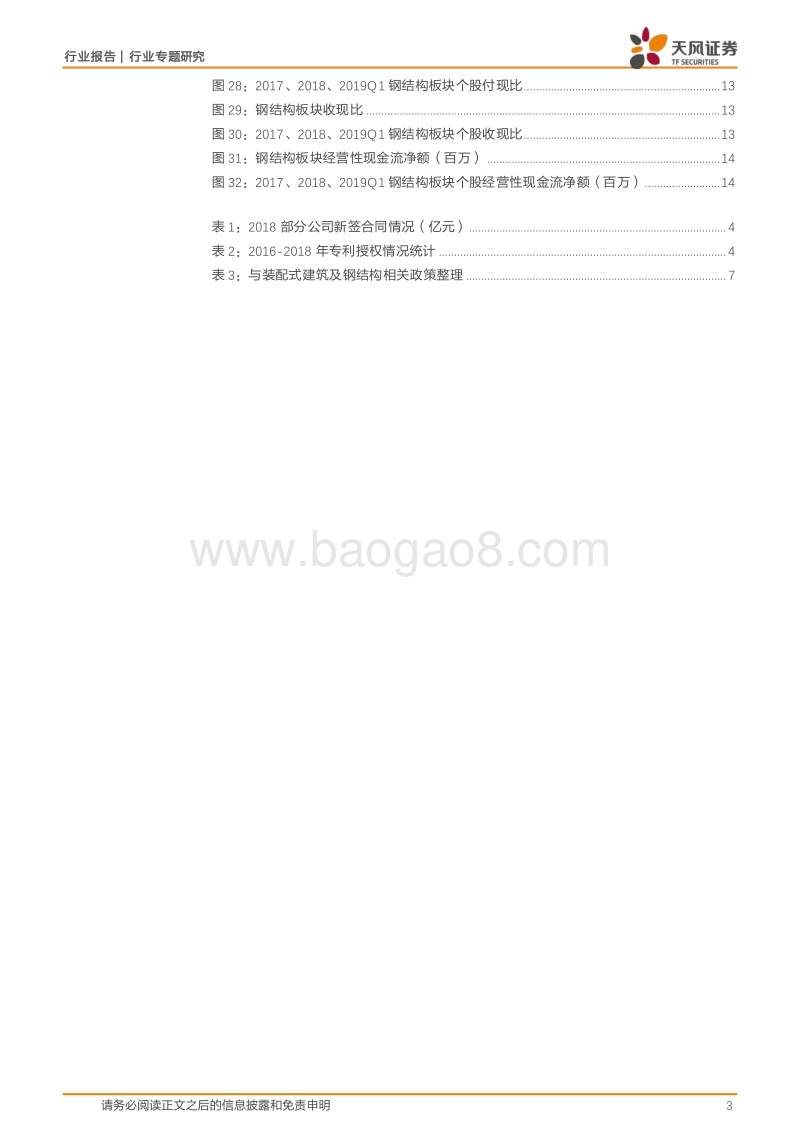 2018年及2019Q1钢结构行业财报汇总分析.pdf_第3页
