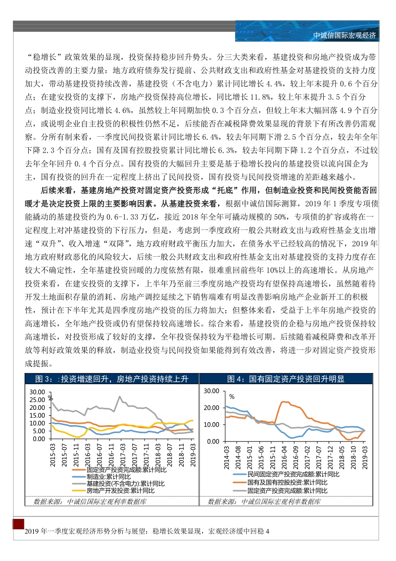 2019年一季度宏观经济形势分析与展望.pdf_第4页