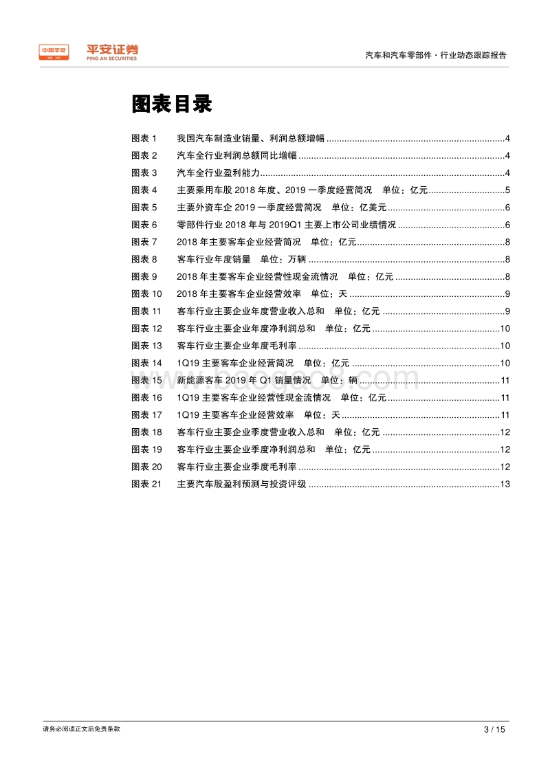 汽车行业2018年年报及2019年一季报业绩综述.pdf_第3页