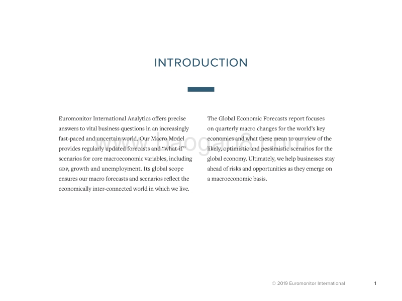 2019年Q1全球经济预测（英文版）.pdf_第3页