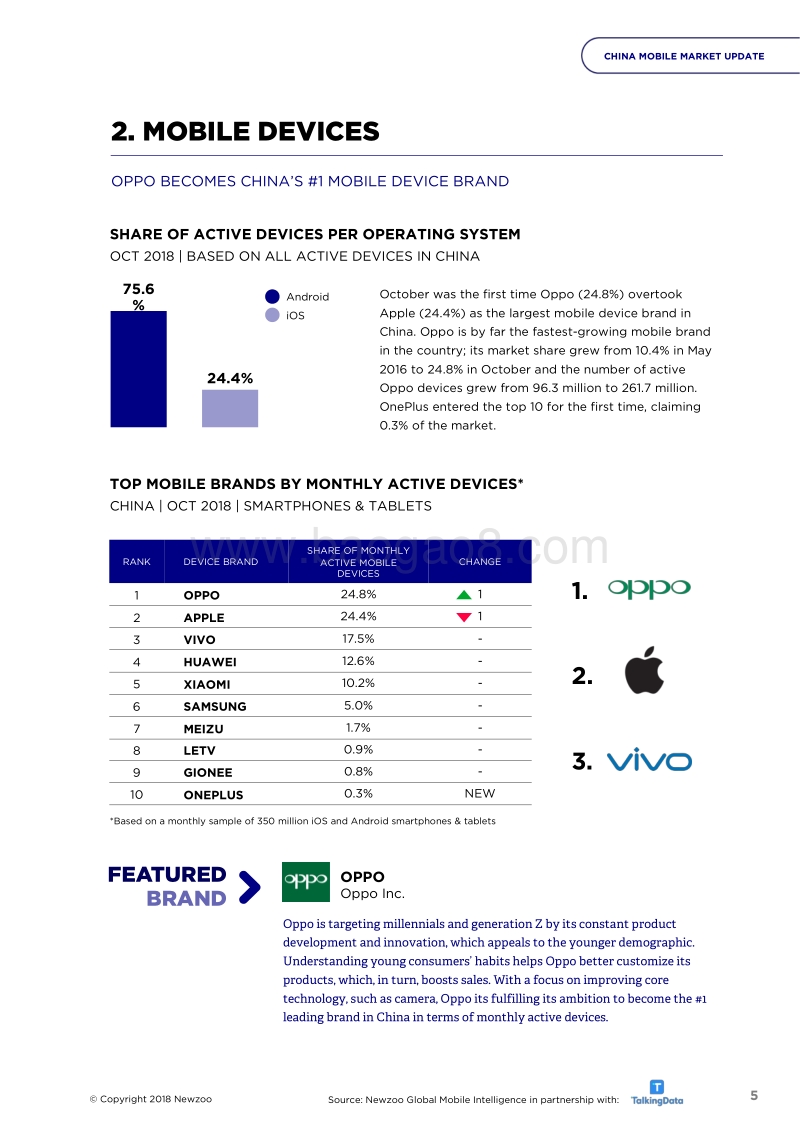 2018年Q3中国移动市场（英文版）.pdf_第5页