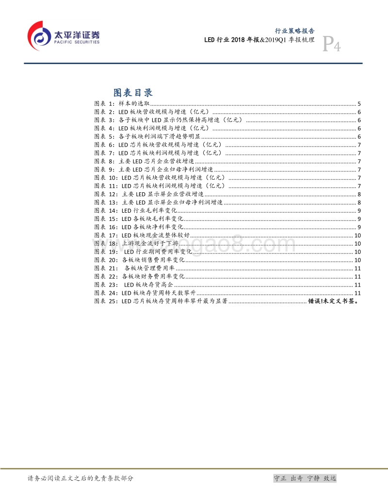 LED行业2018年报&2019Q1季报梳理.pdf_第4页