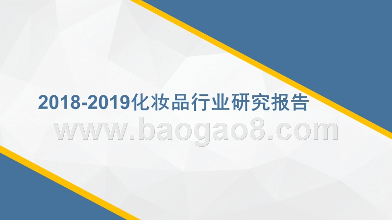 2018-2019化妆品行业研究报告.pptx_第1页