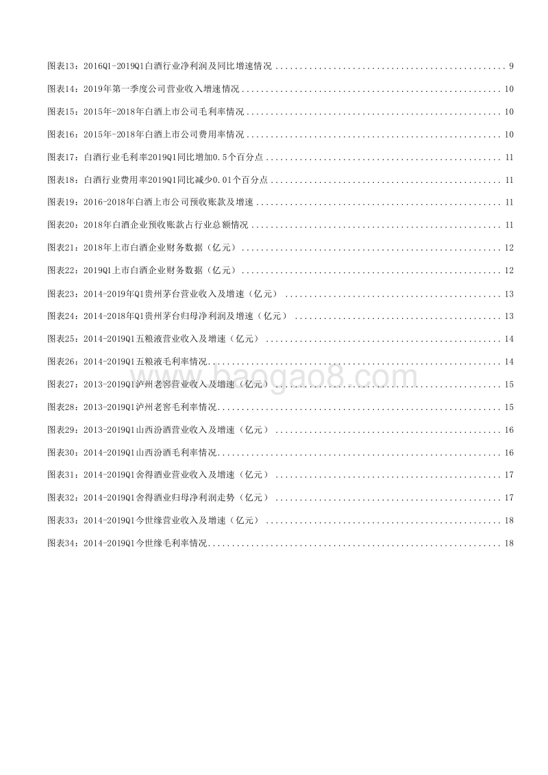白酒行业2018及2019年一季度总结分析报告.doc_第4页