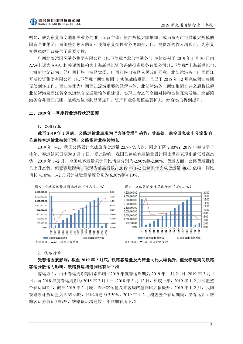 交通运输行业2019年一季报.pdf_第3页
