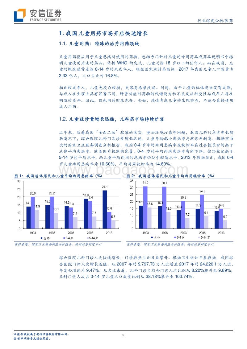 儿科药：小药丸大市场，未来或将重磅频出，群星璀璨.pdf_第5页