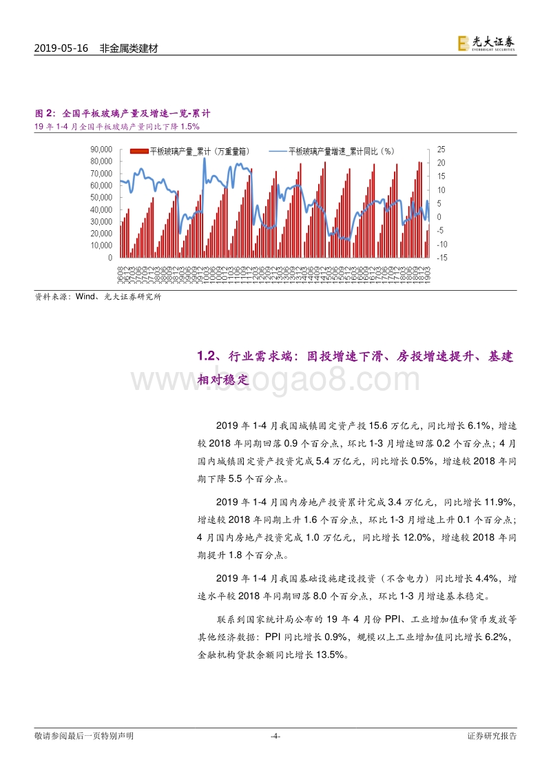 2019年1-4月建材行业需求端数据点评.pdf_第4页