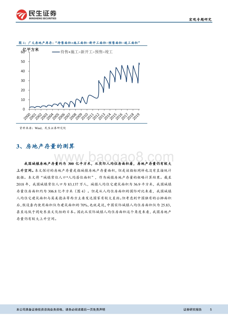 房地产研究系列之一：当前房地产库存和存量的测算.pdf_第5页