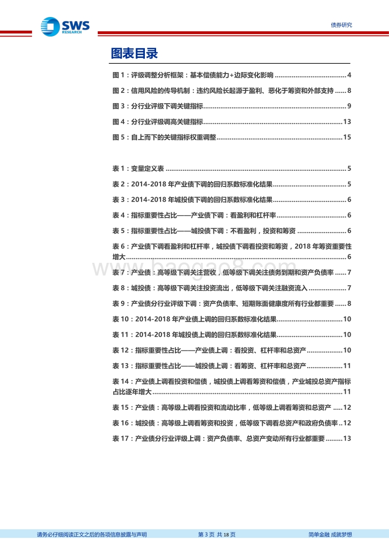 评级调整系列专题之二：哪些指标可以预测评级调整.pdf_第3页