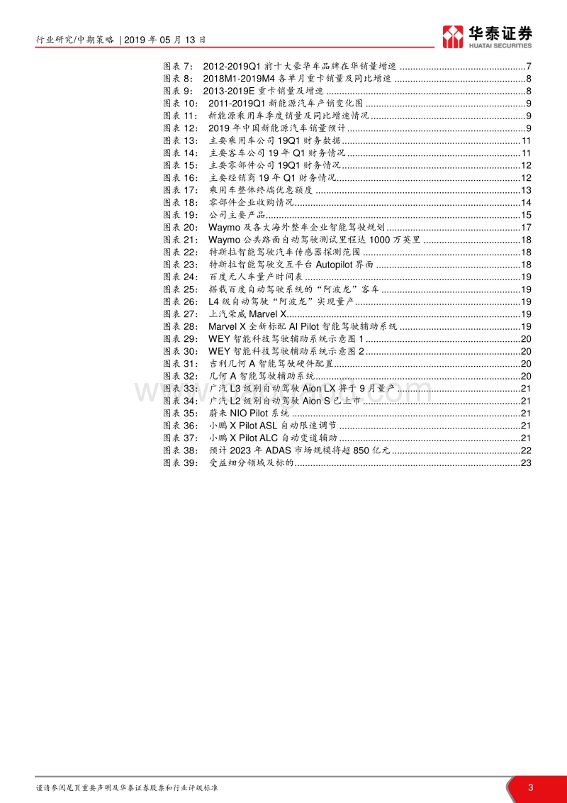 2019汽车行业中期策略：否极泰来，复苏有望.pdf_第3页