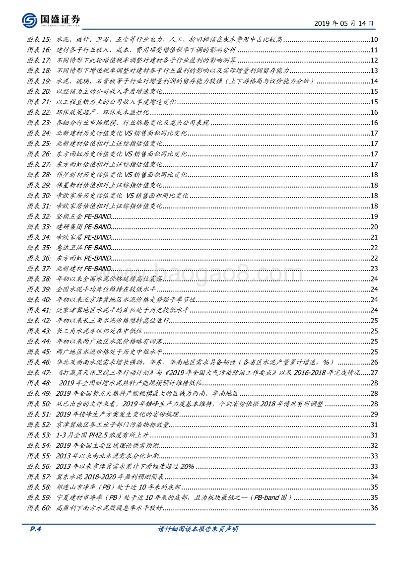 建筑材料2019年中期投资策略：迎接细分龙头的盛宴.pdf_第4页