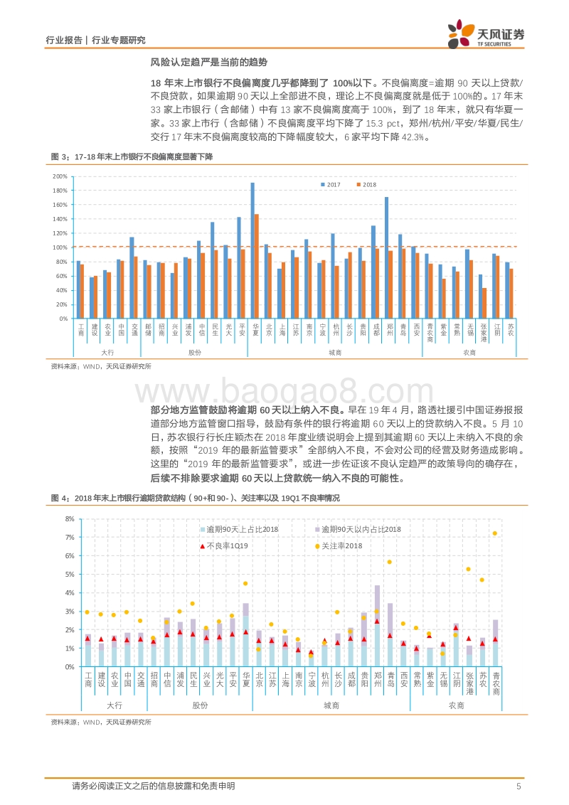 银行行业专题研究：从不良贷款到不良资产，拨备计提压力或升高.pdf_第5页